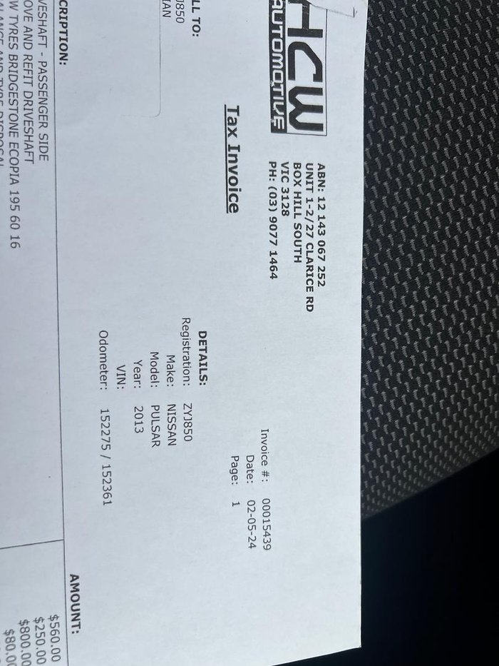 2013 Nissan Pulsar ST