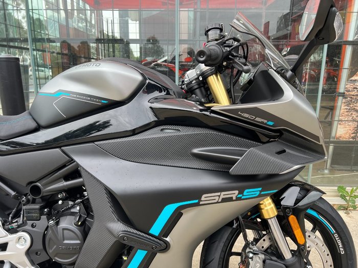 2026 CFMOTO 2026 CF MOTO 450CC 450 SR S Road Gem Black