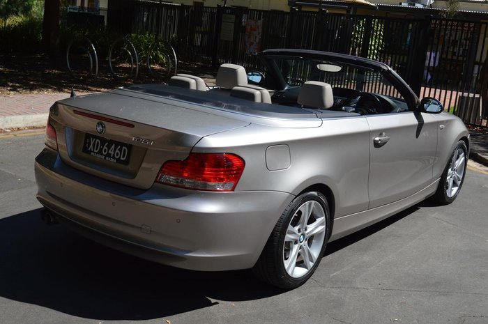 2008 BMW 1 Series 125i E88 Cashmere Silver