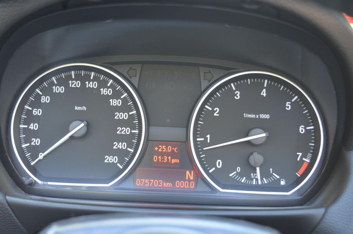 2008 BMW 1 Series 125i E88 Cashmere Silver