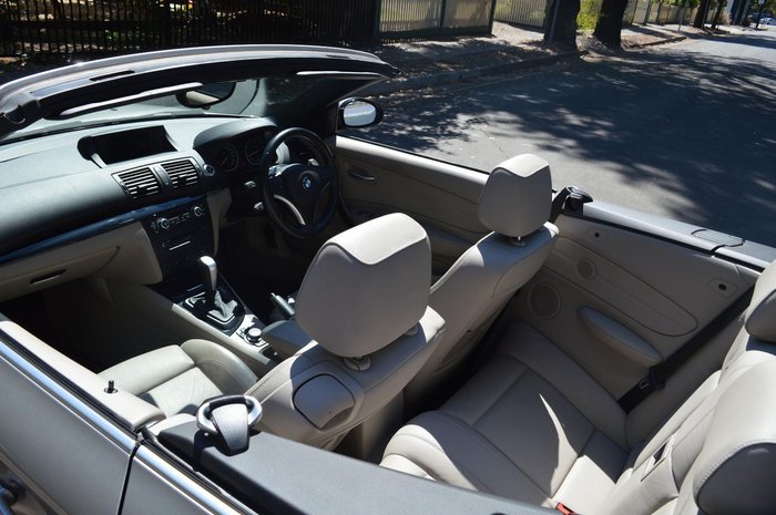 2008 BMW 1 Series 125i E88 Cashmere Silver