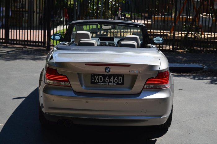 2008 BMW 1 Series 125i E88 Cashmere Silver