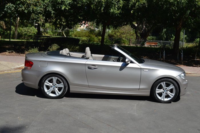 2008 BMW 1 Series 125i E88 Cashmere Silver