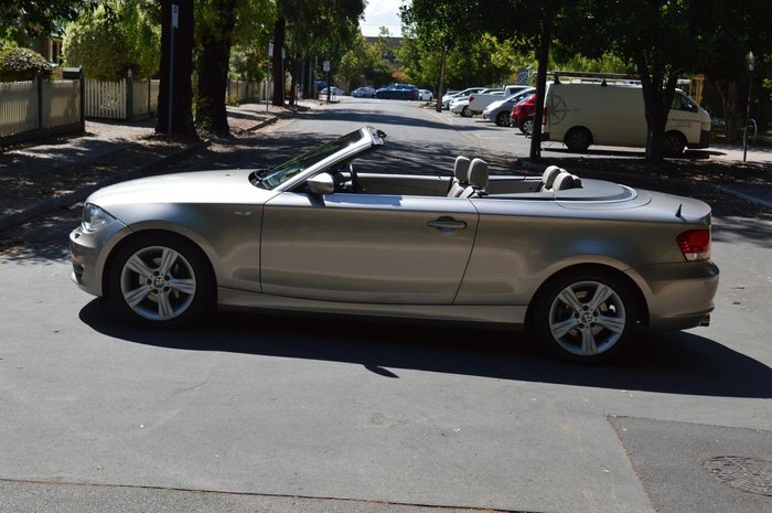 2008 BMW 1 Series 125i E88 Cashmere Silver