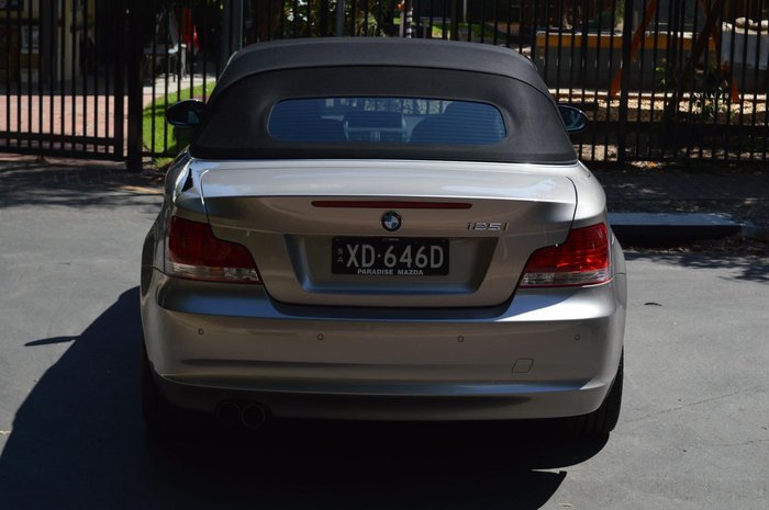 2008 BMW 1 Series 125i E88 Cashmere Silver