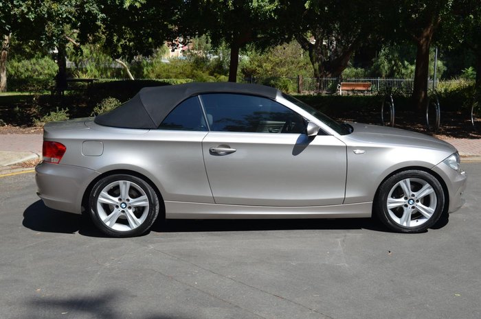 2008 BMW 1 Series 125i E88 Cashmere Silver