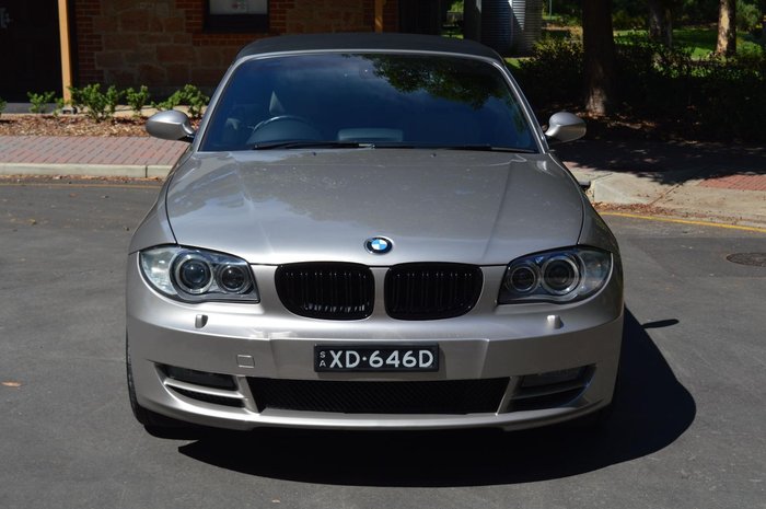 2008 BMW 1 Series 125i E88 Cashmere Silver