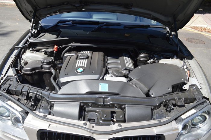 2008 BMW 1 Series 125i E88 Cashmere Silver