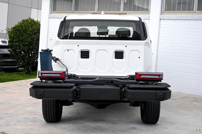 2025 Kia Tasman SX TK MY26 4X4 Dual Range Clear White