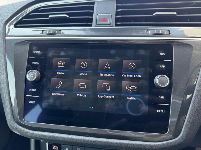 2017 Volkswagen Tiguan 132TSI Adventure 5N MY18 Four Wheel Drive Atlantic Blue