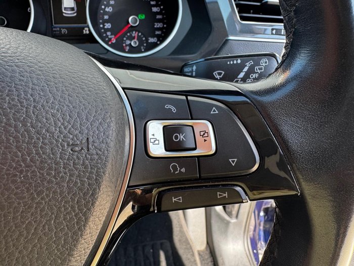 2017 Volkswagen Tiguan 132TSI Adventure 5N MY18 Four Wheel Drive Atlantic Blue