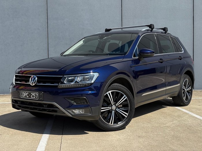 2017 Volkswagen Tiguan 132TSI Adventure 5N MY18 Four Wheel Drive Atlantic Blue