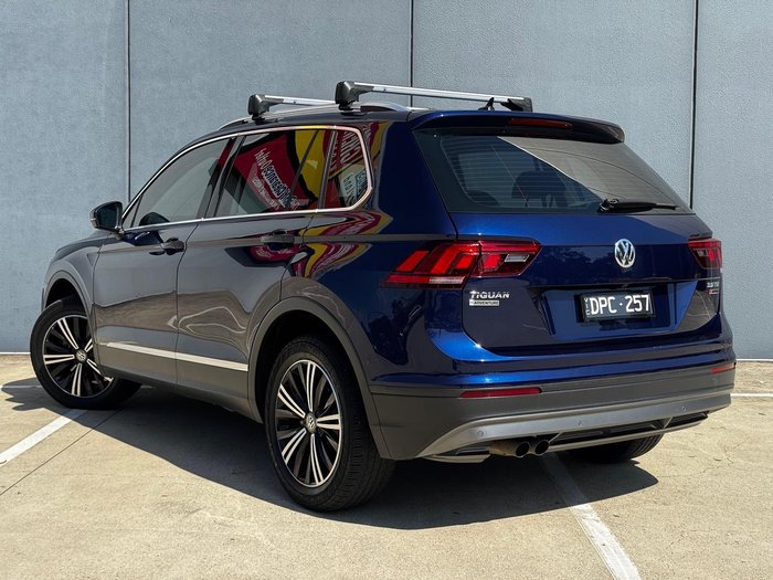 2017 Volkswagen Tiguan 132TSI Adventure 5N MY18 Four Wheel Drive Atlantic Blue