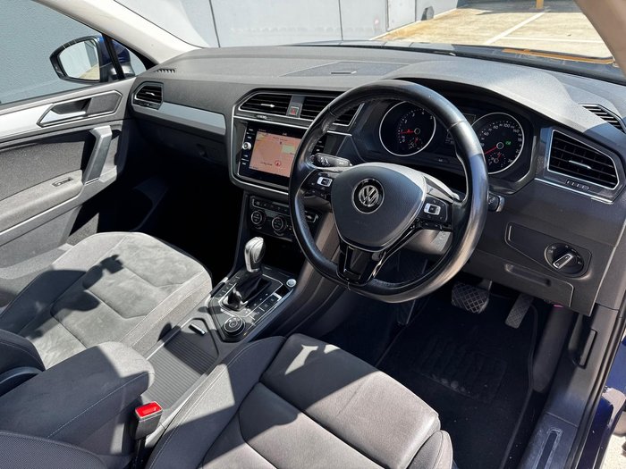 2017 Volkswagen Tiguan 132TSI Adventure 5N MY18 Four Wheel Drive Atlantic Blue