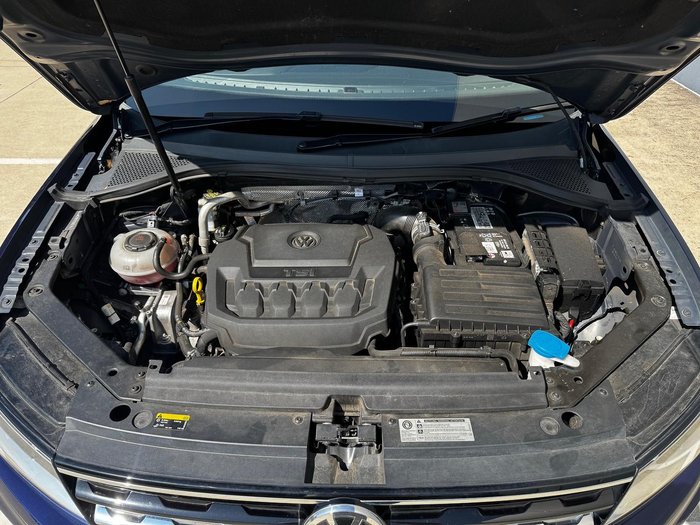 2017 Volkswagen Tiguan 132TSI Adventure 5N MY18 Four Wheel Drive Atlantic Blue