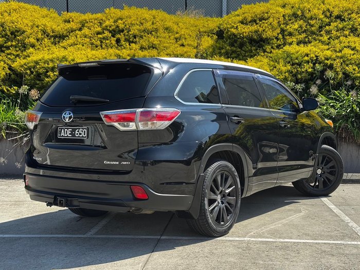2014 Toyota Kluger Grande GSU55R AWD Eclipse Black