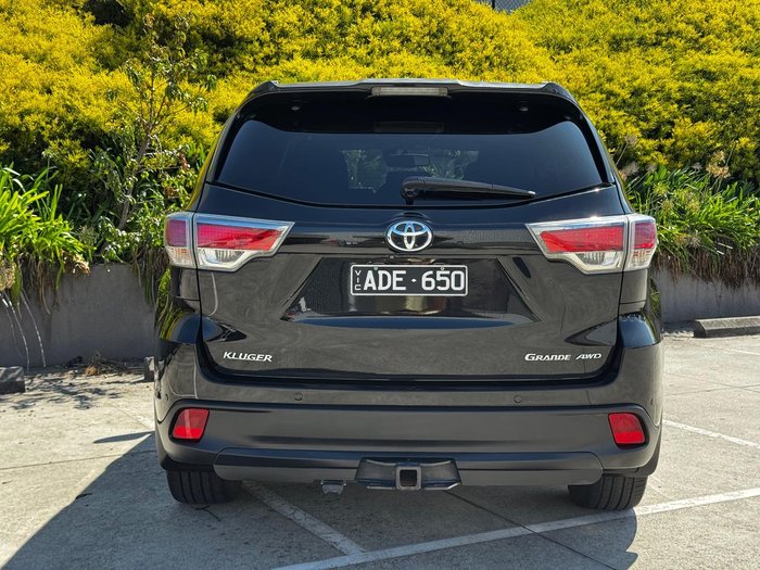 2014 Toyota Kluger Grande GSU55R AWD Eclipse Black