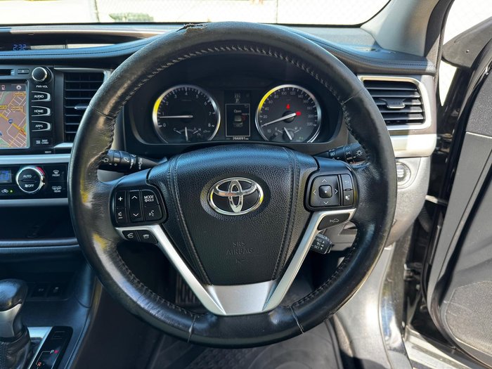 2014 Toyota Kluger Grande GSU55R AWD Eclipse Black
