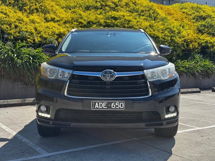 2014 Toyota Kluger Grande GSU55R AWD Eclipse Black