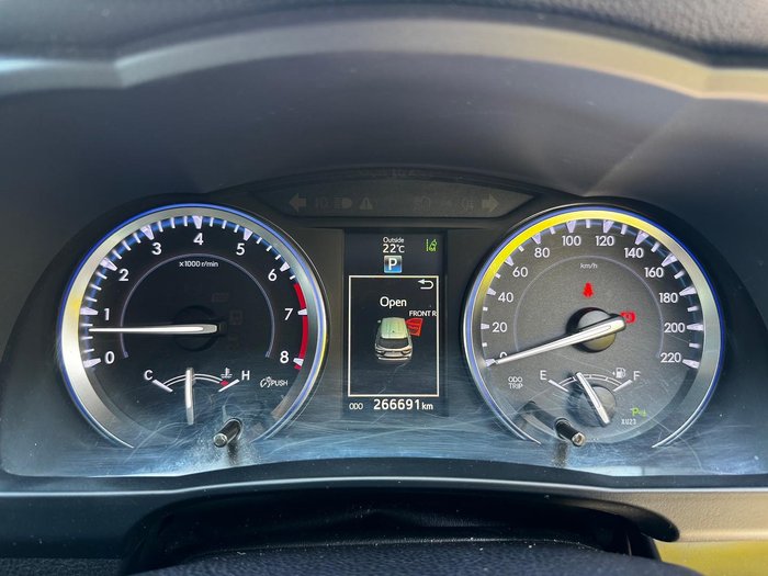 2014 Toyota Kluger Grande GSU55R AWD Eclipse Black