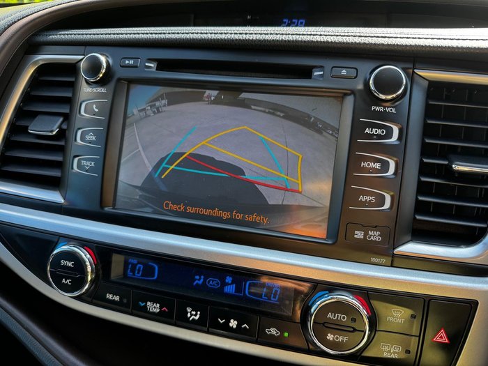 2014 Toyota Kluger Grande GSU55R AWD Eclipse Black