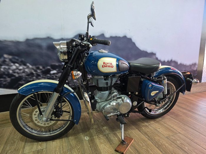 2015 ROYAL ENFIELD (SEE ALSO ENFIEL BULLET 500 CLASSIC ELEC START BLUE