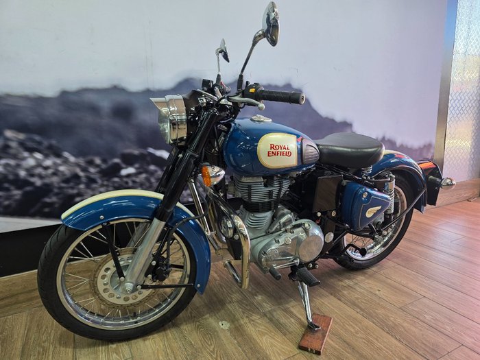 2015 ROYAL ENFIELD (SEE ALSO ENFIEL BULLET 500 CLASSIC ELEC START BLUE