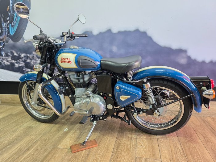 2015 ROYAL ENFIELD (SEE ALSO ENFIEL BULLET 500 CLASSIC ELEC START BLUE