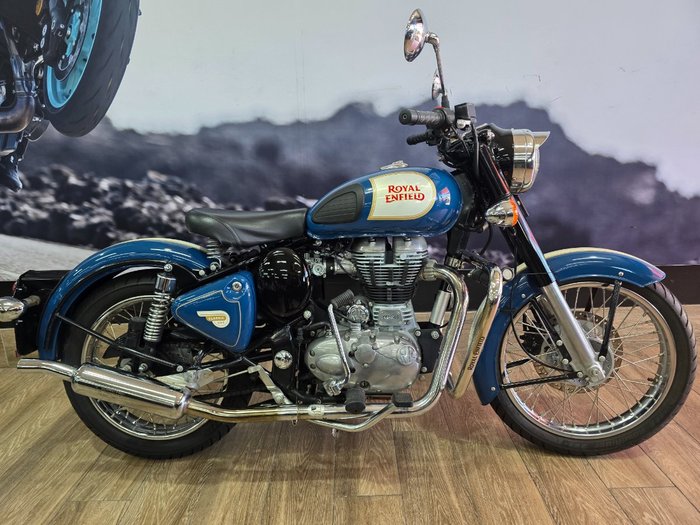 2015 ROYAL ENFIELD (SEE ALSO ENFIEL BULLET 500 CLASSIC ELEC START BLUE
