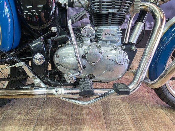 2015 ROYAL ENFIELD (SEE ALSO ENFIEL BULLET 500 CLASSIC ELEC START BLUE