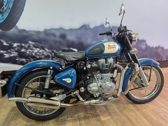 2015 ROYAL ENFIELD (SEE ALSO ENFIEL BULLET 500 CLASSIC ELEC START BLUE