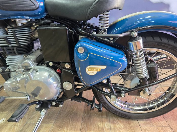 2015 ROYAL ENFIELD (SEE ALSO ENFIEL BULLET 500 CLASSIC ELEC START BLUE