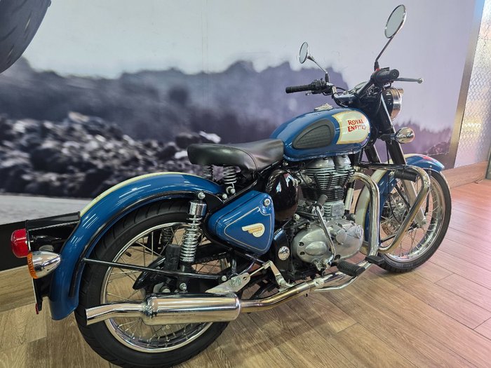 2015 ROYAL ENFIELD (SEE ALSO ENFIEL BULLET 500 CLASSIC ELEC START BLUE