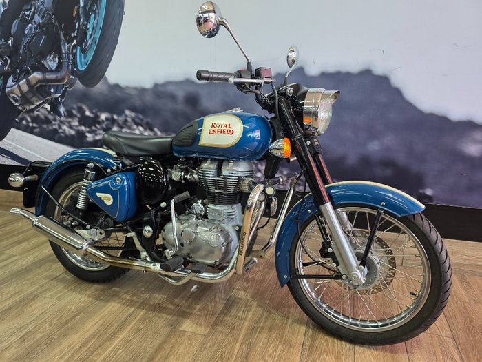 2015 ROYAL ENFIELD (SEE ALSO ENFIEL BULLET 500 CLASSIC ELEC START BLUE