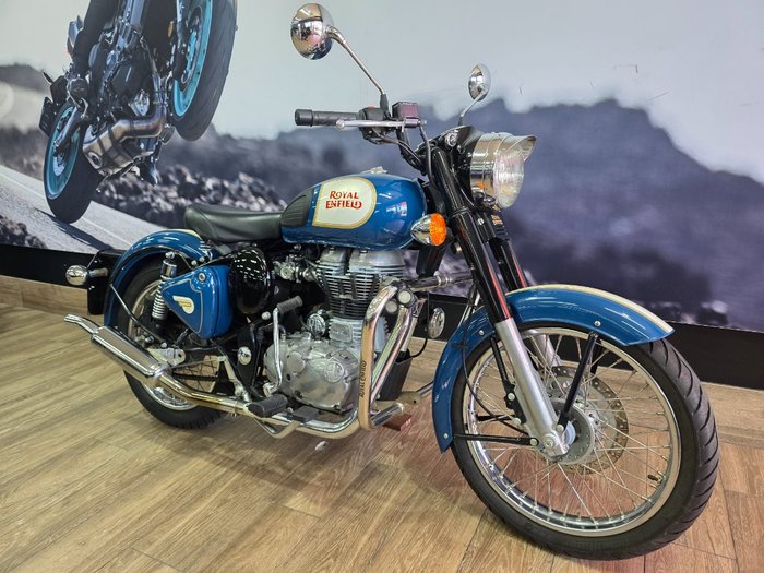 2015 ROYAL ENFIELD (SEE ALSO ENFIEL BULLET 500 CLASSIC ELEC START BLUE