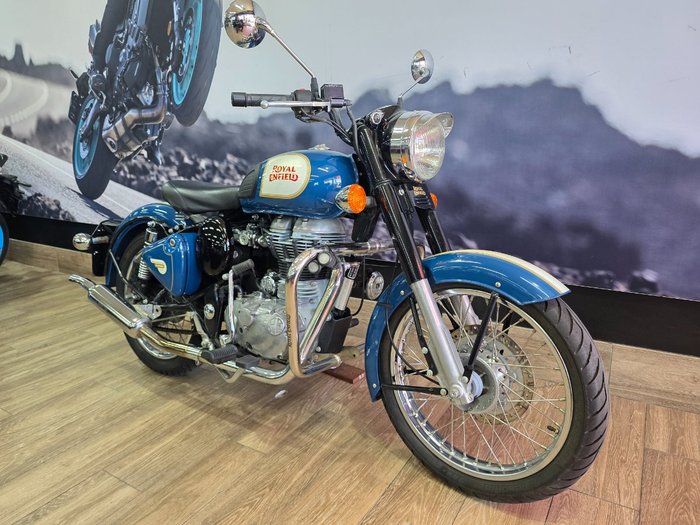 2015 ROYAL ENFIELD (SEE ALSO ENFIEL BULLET 500 CLASSIC ELEC START BLUE