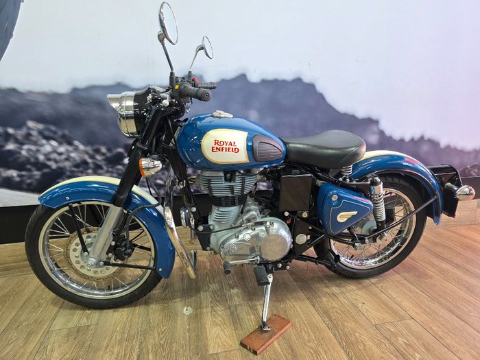 2015 ROYAL ENFIELD (SEE ALSO ENFIEL BULLET 500 CLASSIC ELEC START BLUE