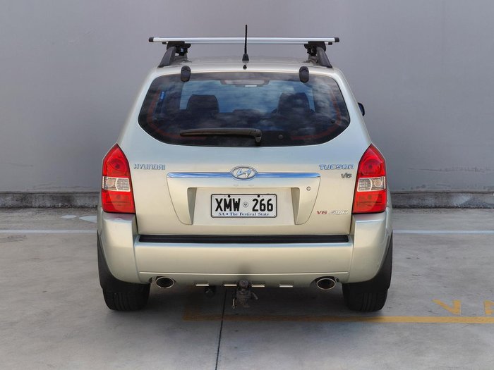 2006 Hyundai Tucson Elite JM 4X4 On Demand Warm Silver