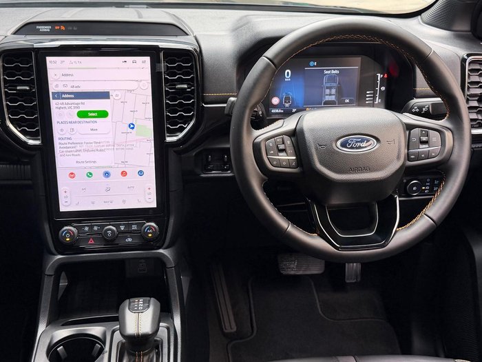 2025 Ford Ranger Wildtrak MY25.25 4X4 Dual Range Shadow Black