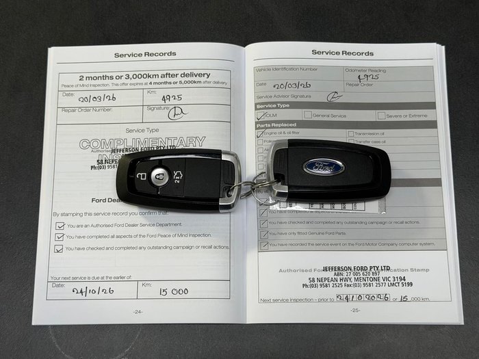 2025 Ford Ranger Wildtrak MY25.25 4X4 Dual Range Shadow Black