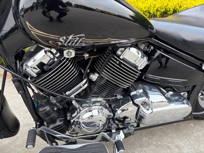 2015 Yamaha XVS650A V-STAR CLASSIC Black