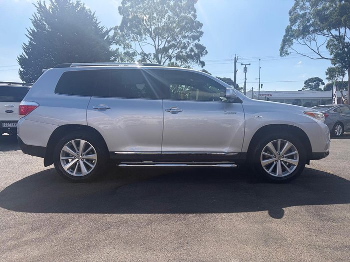 2013 Toyota Kluger Grande GSU40R Silver Pearl