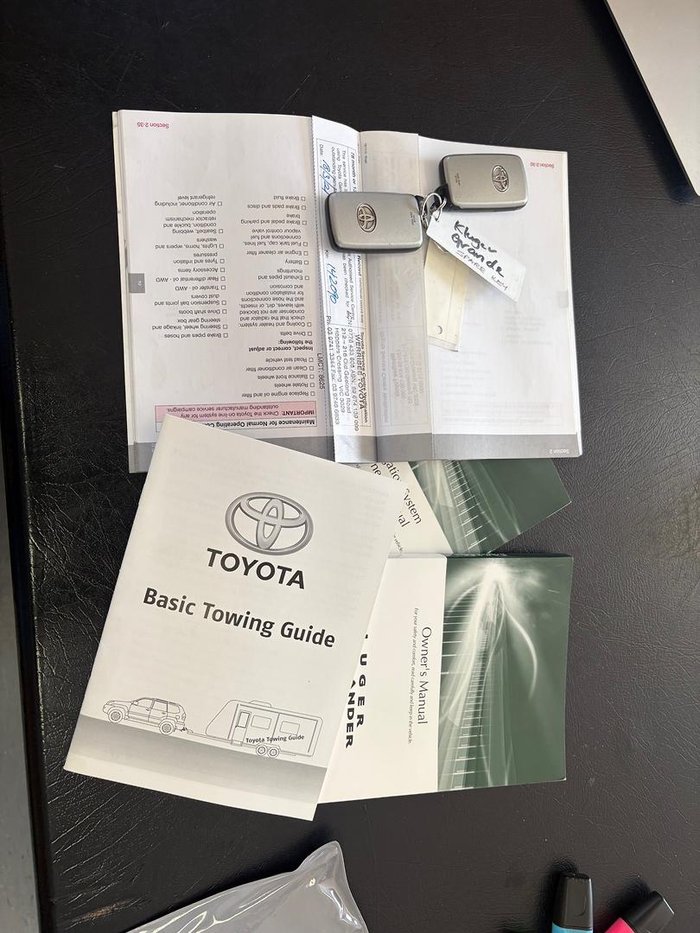 2013 Toyota Kluger Grande GSU40R Silver Pearl