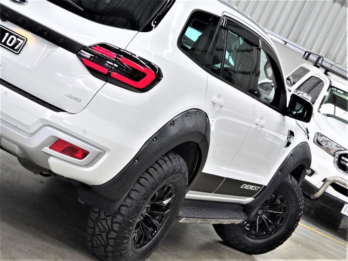 2015 Ford Everest Trend UA 4X4 Dual Range Cool White
