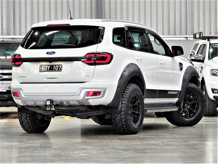 2015 Ford Everest Trend UA 4X4 Dual Range Cool White