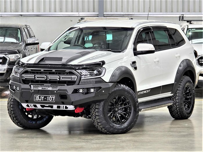 2015 Ford Everest Trend UA 4X4 Dual Range Cool White