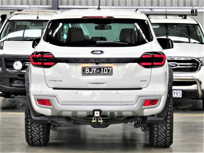 2015 Ford Everest Trend UA 4X4 Dual Range Cool White