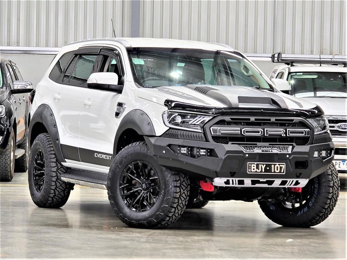 2015 Ford Everest Trend UA 4X4 Dual Range Cool White