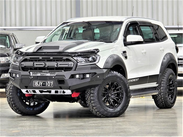 2015 Ford Everest Trend UA 4X4 Dual Range Cool White