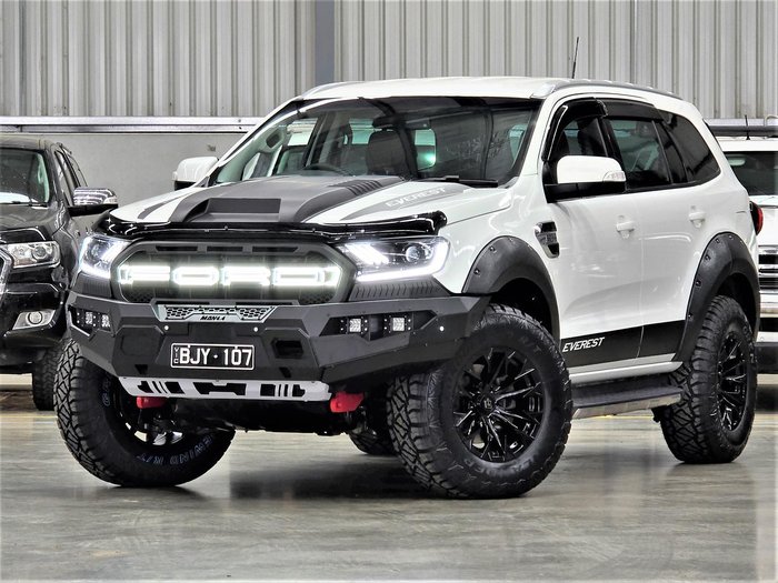 2015 Ford Everest Trend UA 4X4 Dual Range Cool White